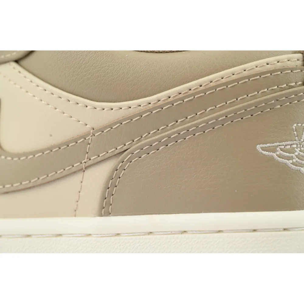 LJR Batch Air Jordan 1 Low SE Sail Rattan University Red DC0774-203