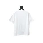 Loewe 23SS 3D Embossed Four-Leaf Clover T-Shirt White