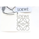 Loewe 23SS 3D Embossed Four-Leaf Clover T-Shirt White