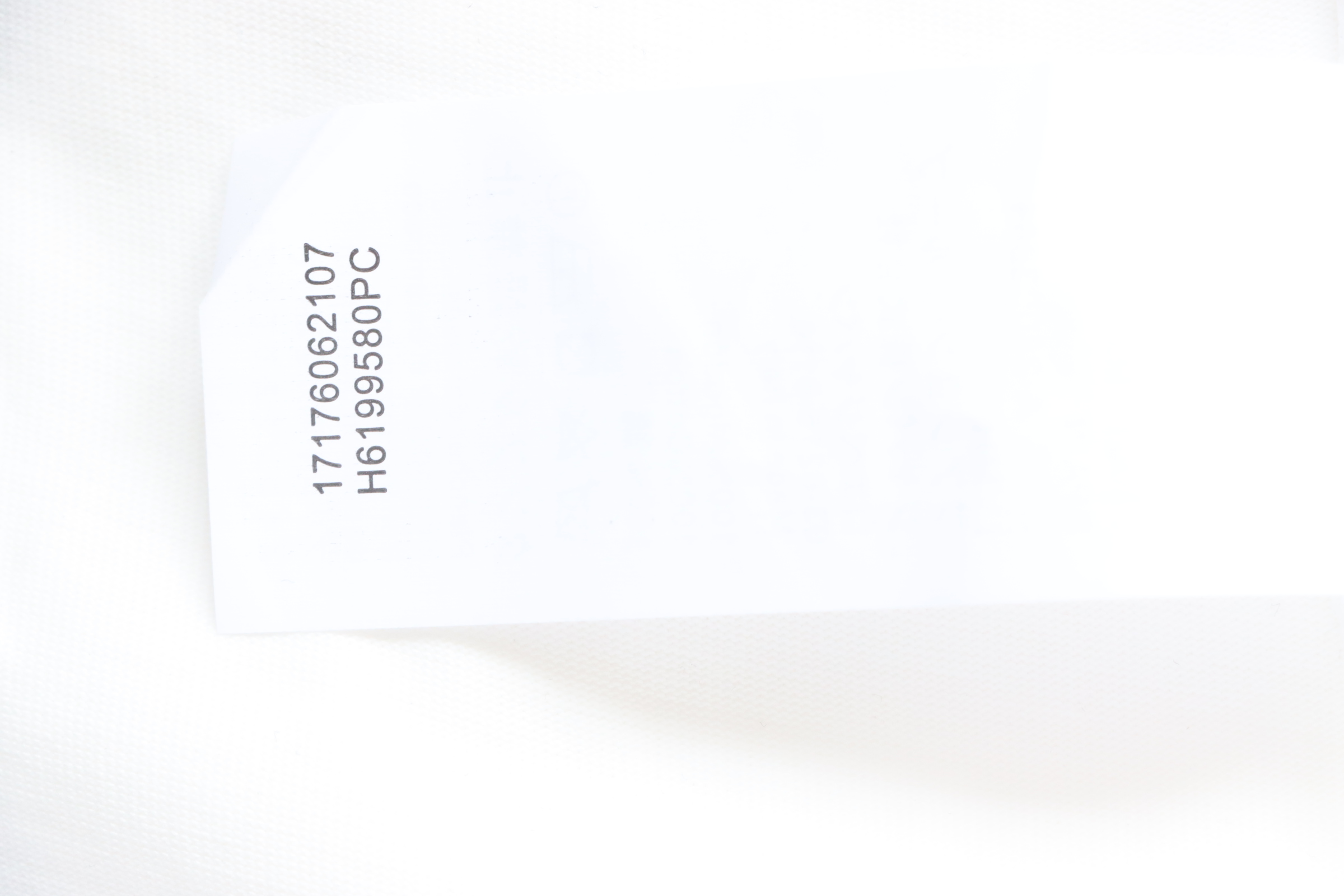 Loewe 23SS 3D Embossed Four-Leaf Clover T-Shirt White