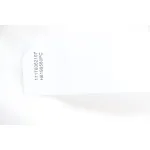 Loewe 23SS 3D Embossed Four-Leaf Clover T-Shirt White