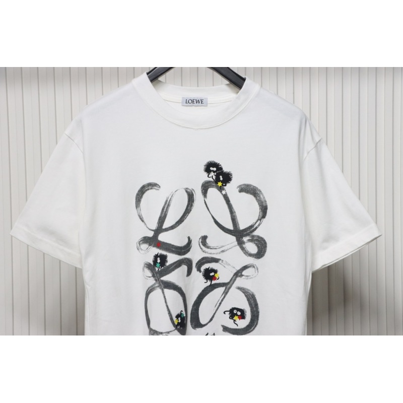Loewe 24ss Coal Ball T-Shirt White