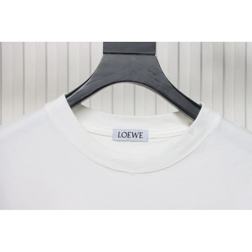 Loewe 24ss Coal Ball T-Shirt White
