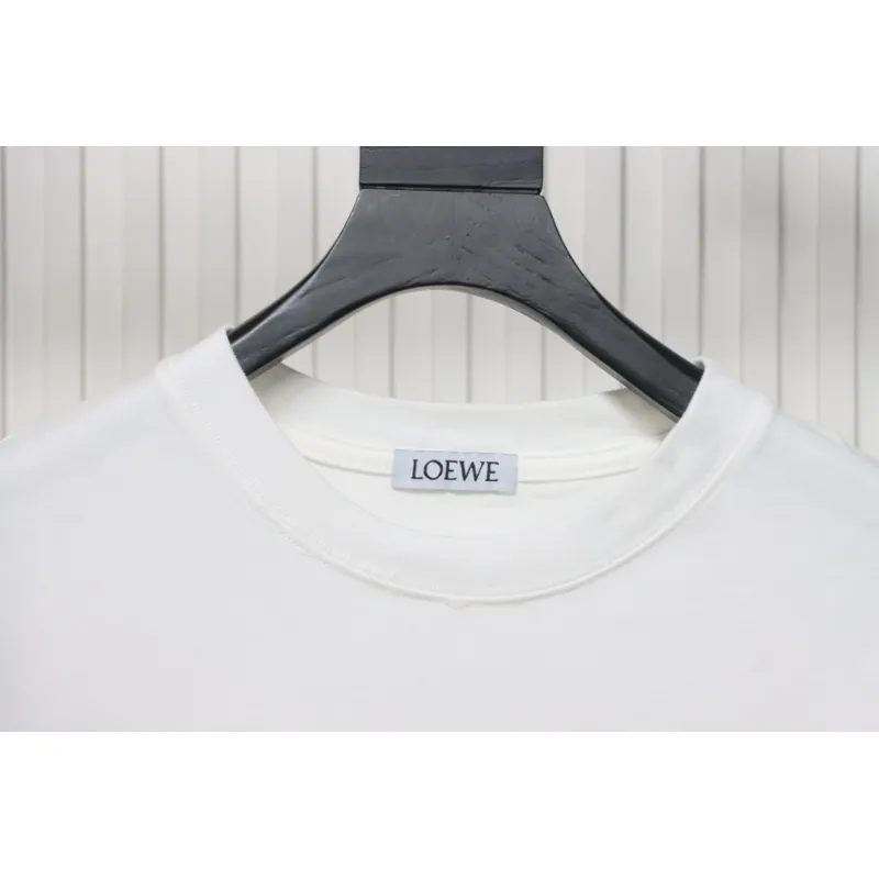 Loewe 24ss Coal Ball T-Shirt White