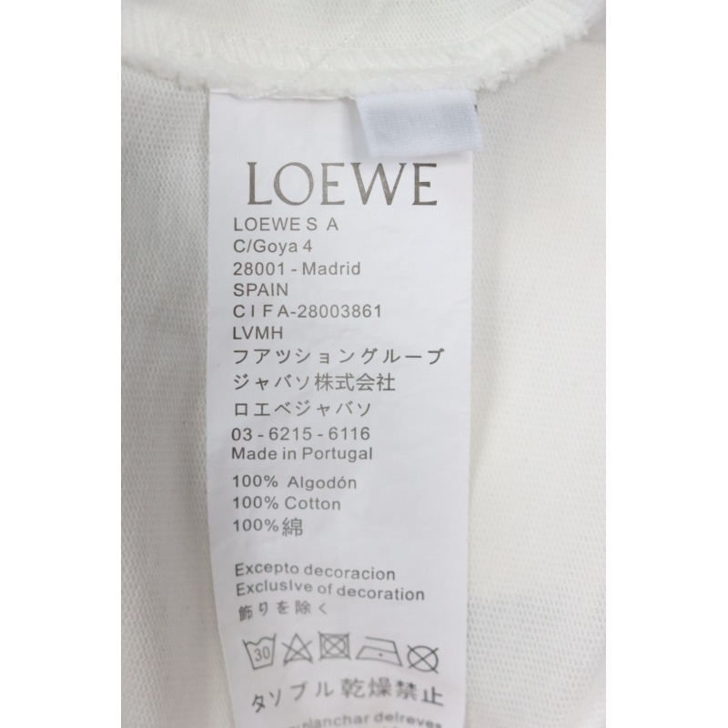 Loewe 24ss Coal Ball T-Shirt White