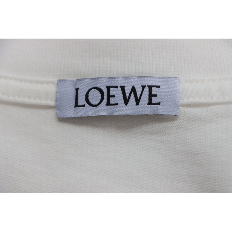 Loewe 24ss Coal Ball T-Shirt White