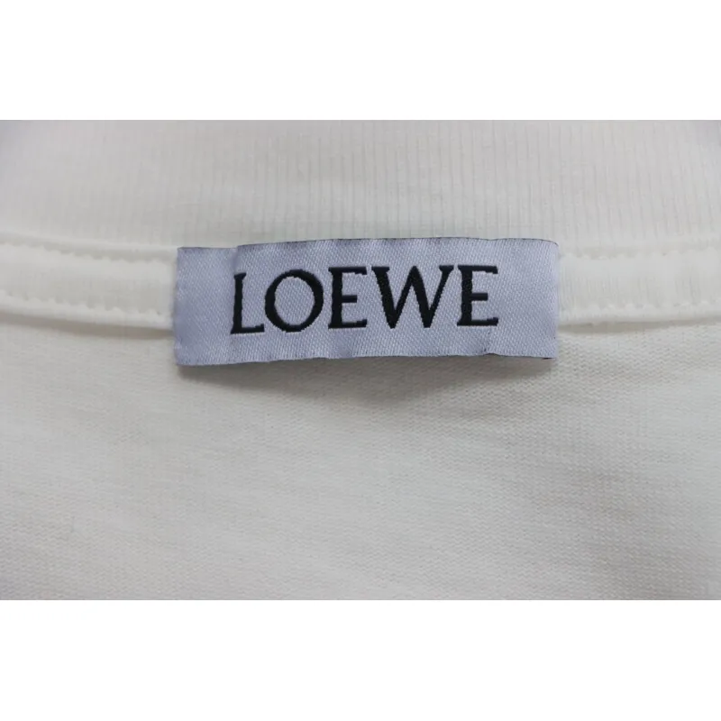 Loewe 24ss Coal Ball T-Shirt White
