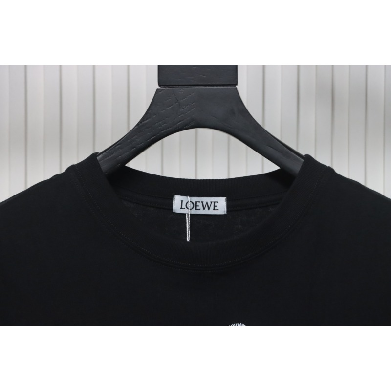 Loewe 24ss Coal Ball T-Shirt Black