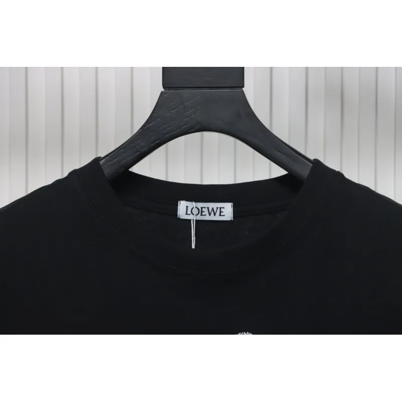 Loewe 24ss Coal Ball T-Shirt Black