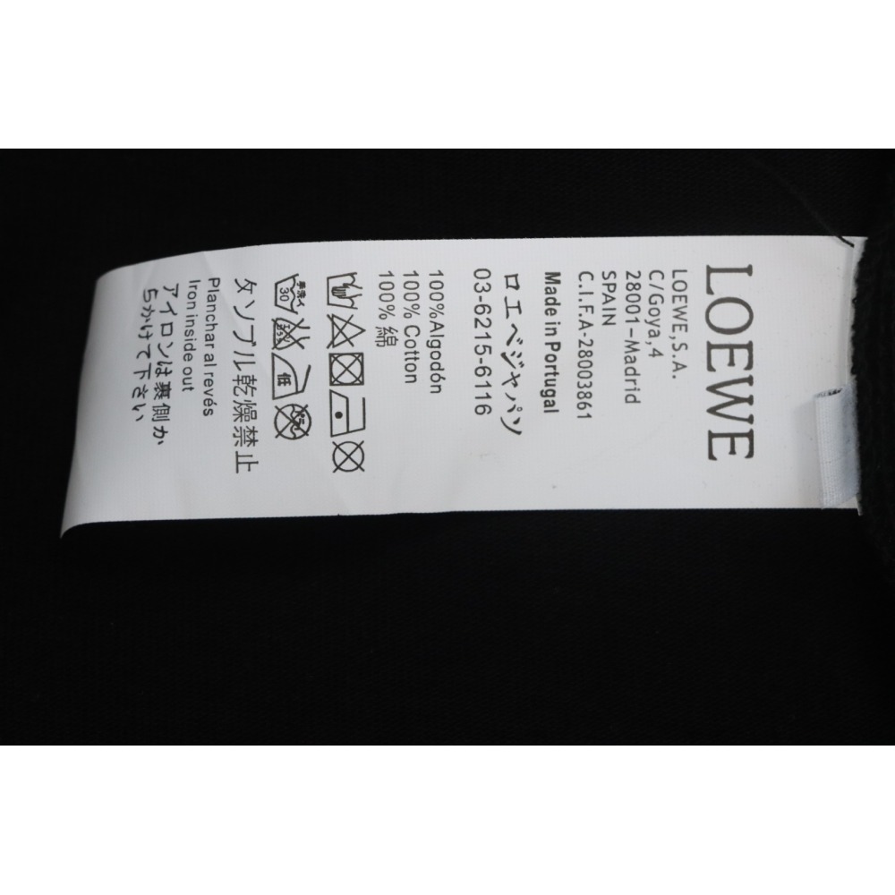 Loewe 24ss Coal Ball T-Shirt Black
