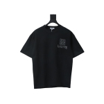 Loewe 24ss Hot diamond Four-Leaf Clover T-Shirt Black