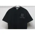 Loewe 24ss Hot diamond Four-Leaf Clover T-Shirt Black