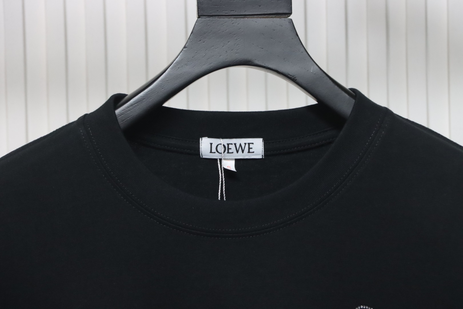 Loewe 24ss Hot diamond Four-Leaf Clover T-Shirt Black