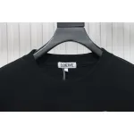 Loewe 24ss Hot diamond Four-Leaf Clover T-Shirt Black