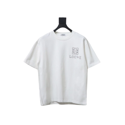 Loewe 24ss Hot diamond Four-Leaf Clover T-Shirt White 01