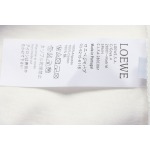 Loewe 24ss Hot diamond Four-Leaf Clover T-Shirt White