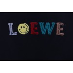 Loewe 24ss Towel Embroidery T-Shirt Black