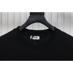 Loewe 24ss Towel Embroidery T-Shirt Black