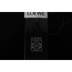 Loewe 24ss Towel Embroidery T-Shirt Black