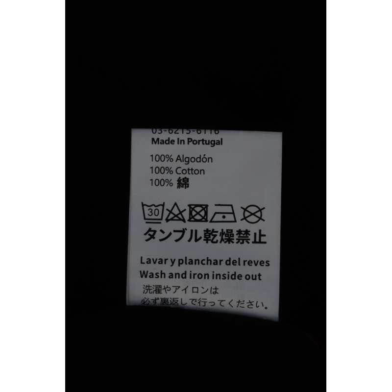 Loewe 24ss Towel Embroidery T-Shirt Black