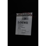 Loewe 24ss Towel Embroidery T-Shirt Black