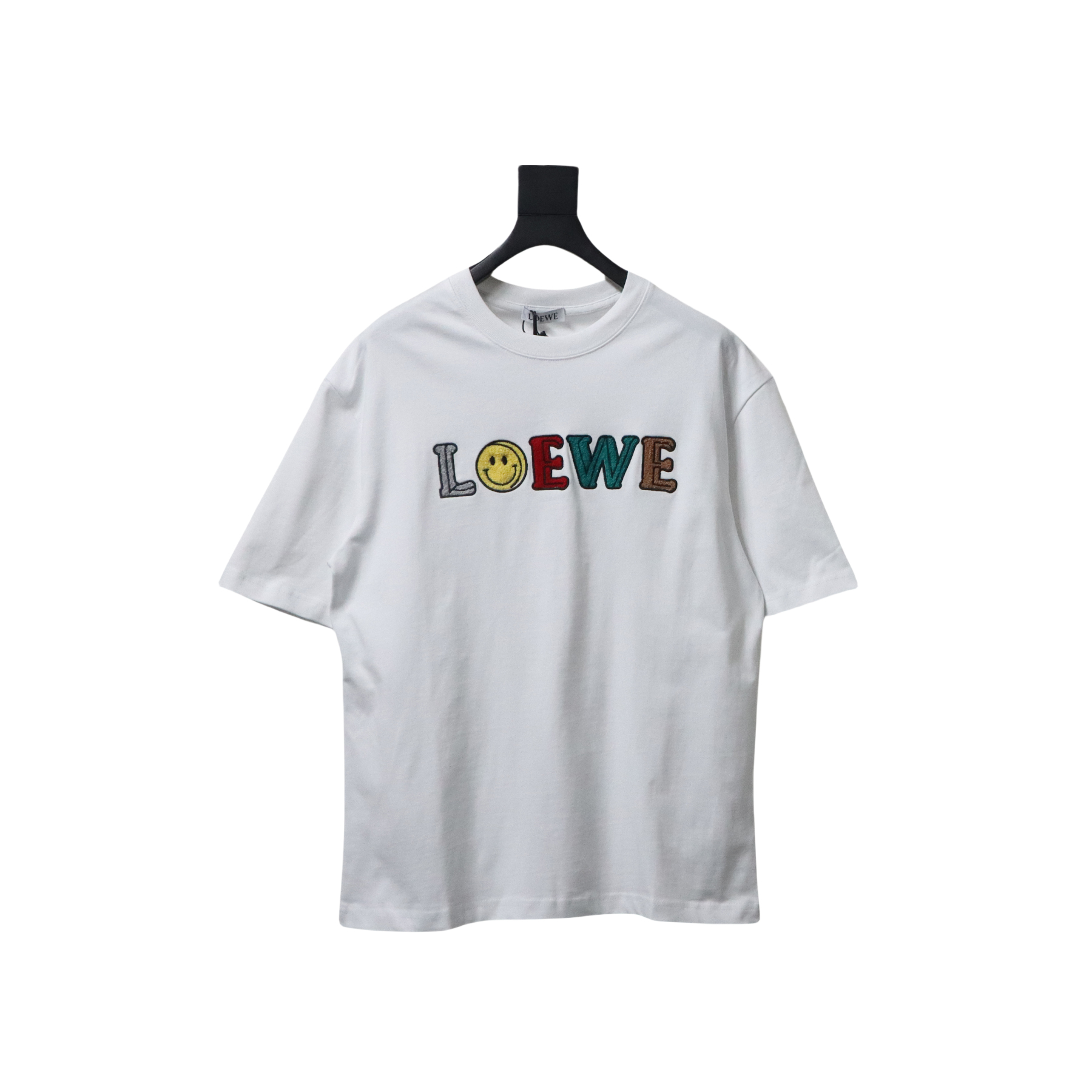 Loewe 24ss Towel Embroidery T-Shirt White