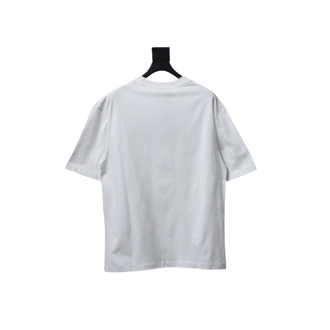 Loewe 24ss Towel Embroidery T-Shirt White