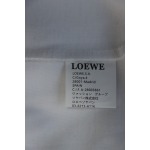 Loewe 24ss Towel Embroidery T-Shirt White