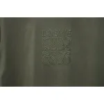 Loewe 25ss Chest Embroidery T-Shirt Green