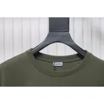 Loewe 25ss Chest Embroidery T-Shirt Green