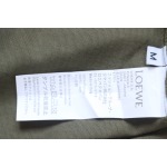 Loewe 25ss Chest Embroidery T-Shirt Green