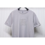 Loewe 25ss Chest Embroidery T-Shirt Grey