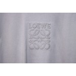 Loewe 25ss Chest Embroidery T-Shirt Grey