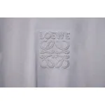 Loewe 25ss Chest Embroidery T-Shirt Grey