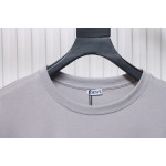 Loewe 25ss Chest Embroidery T-Shirt Grey