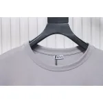 Loewe 25ss Chest Embroidery T-Shirt Grey