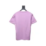 Loewe 25ss Chest Embroidery T-Shirt Purple