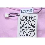 Loewe 25ss Chest Embroidery T-Shirt Purple