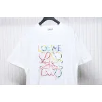 Loewe 25ss Colored Tassels T-Shirt White