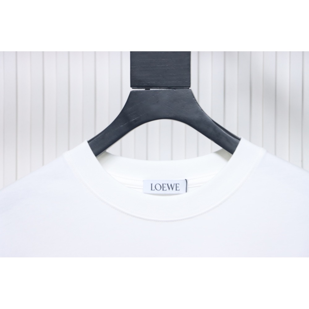 Loewe 25ss Colored Tassels T-Shirt White