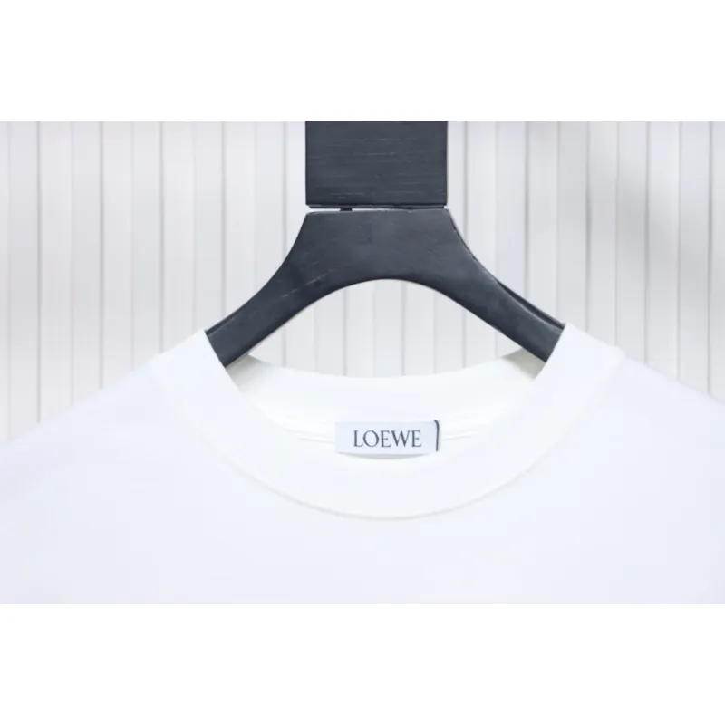 Loewe 25ss Colored Tassels T-Shirt White