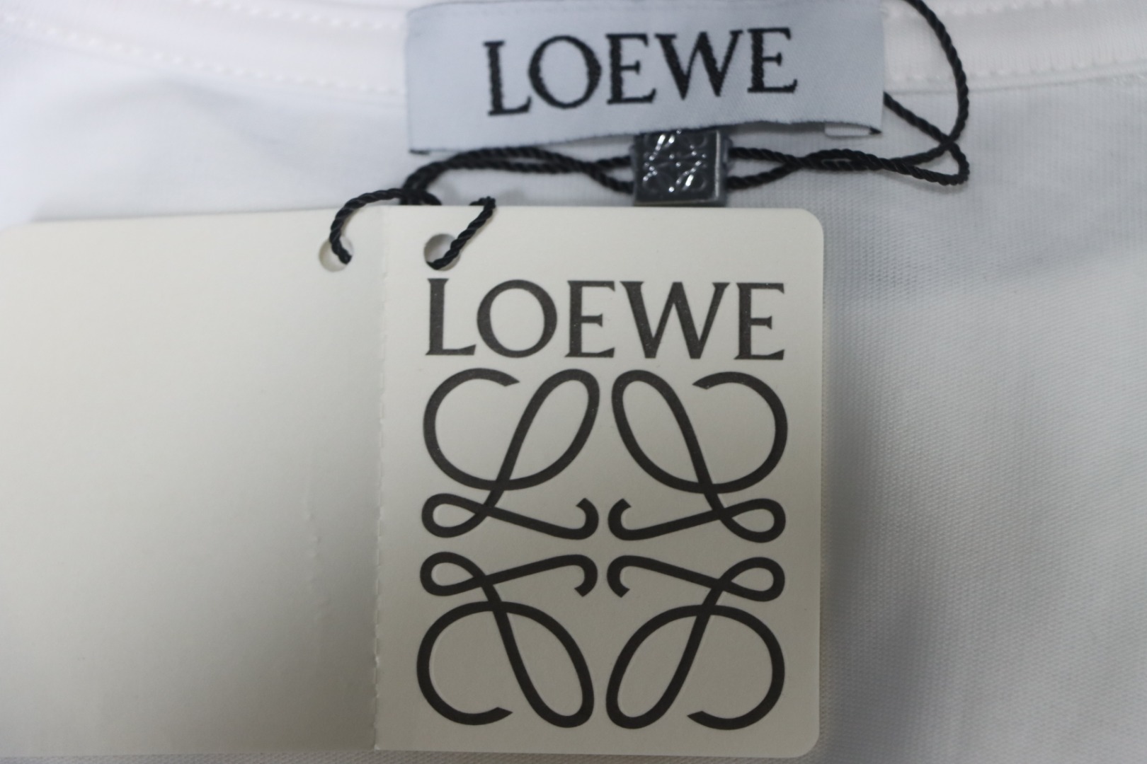 Loewe 25ss Colored Tassels T-Shirt White