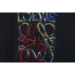Loewe 25ss Colored Tassels T-Shirt Black