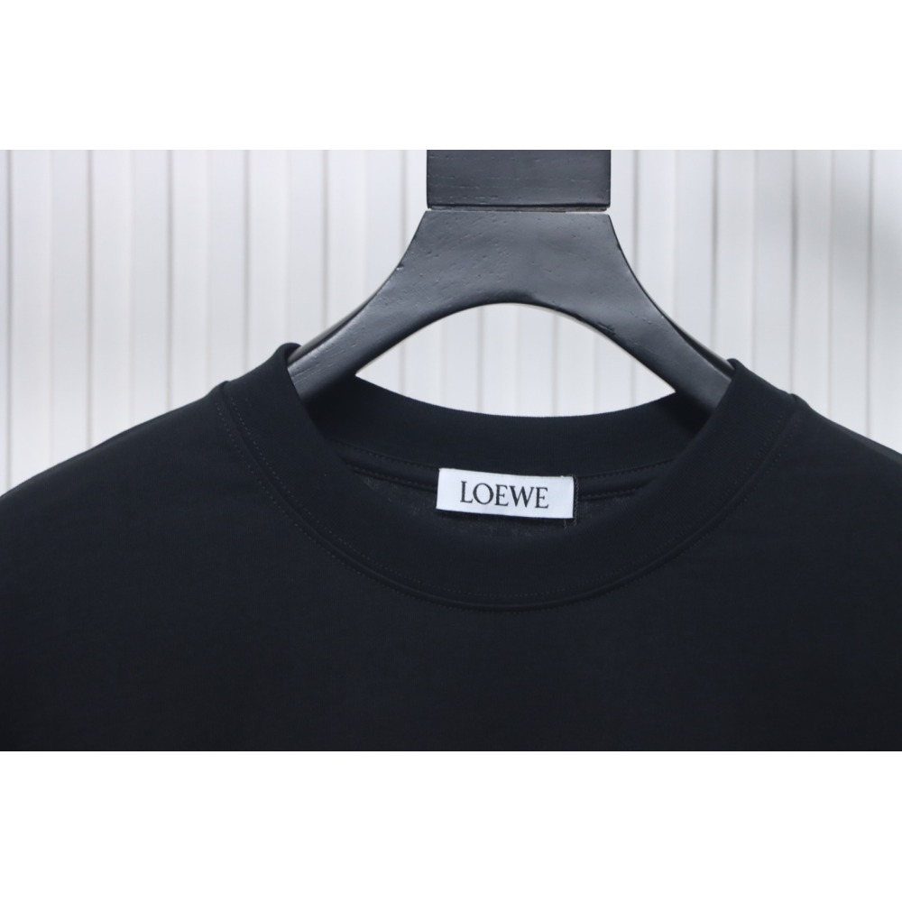 Loewe 25ss Colored Tassels T-Shirt Black