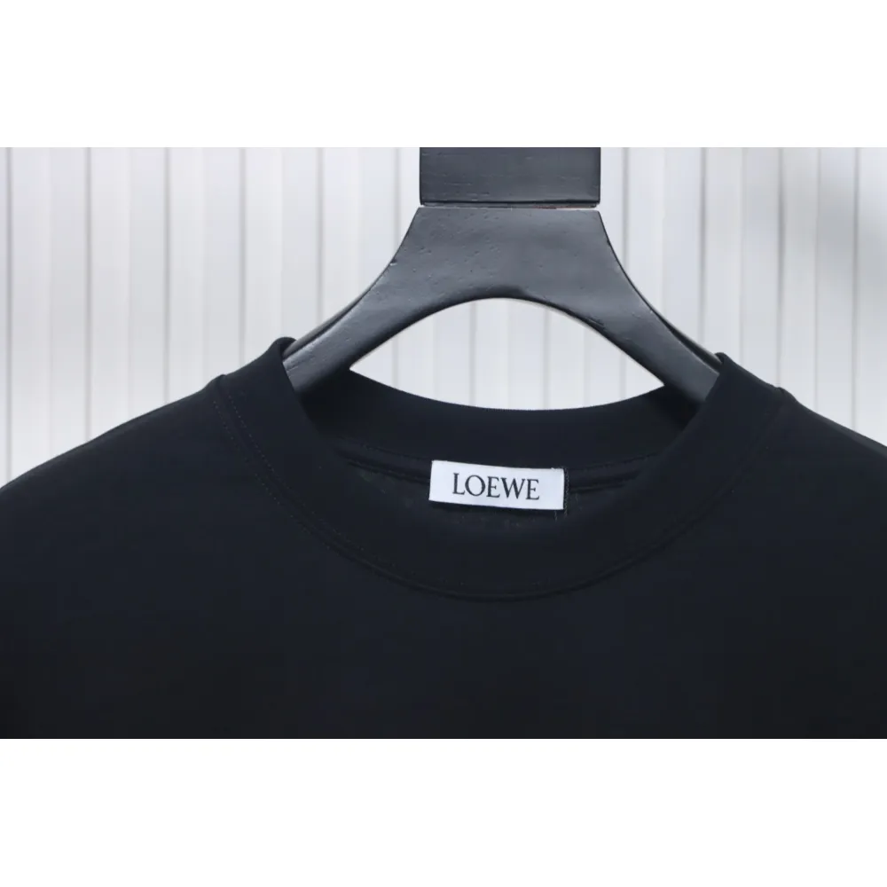 Loewe 25ss Colored Tassels T-Shirt Black