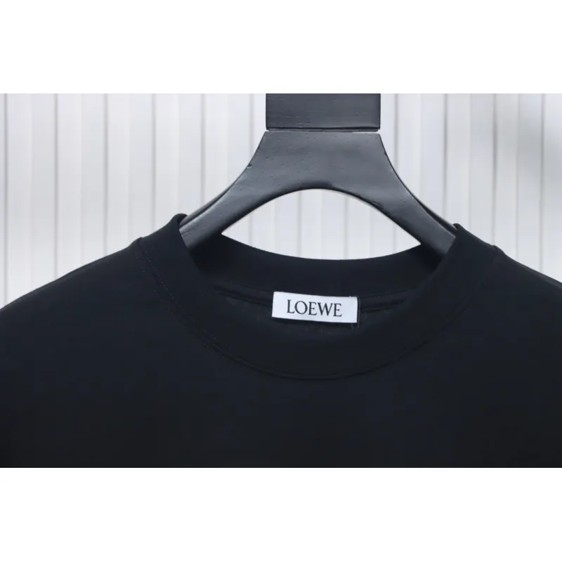 Loewe 25ss Colored Tassels T-Shirt Black