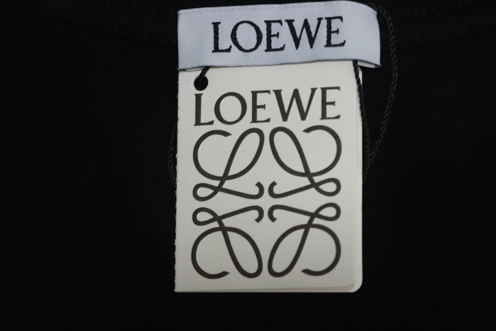 Loewe 25ss Colored Tassels T-Shirt Black