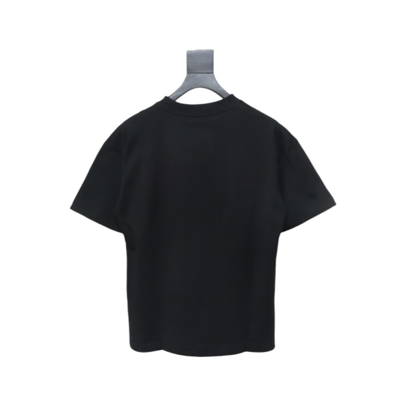 Loewe 25ss Irregular LOGO T-Shirt Black