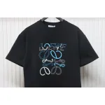Loewe 25ss Irregular LOGO T-Shirt Black