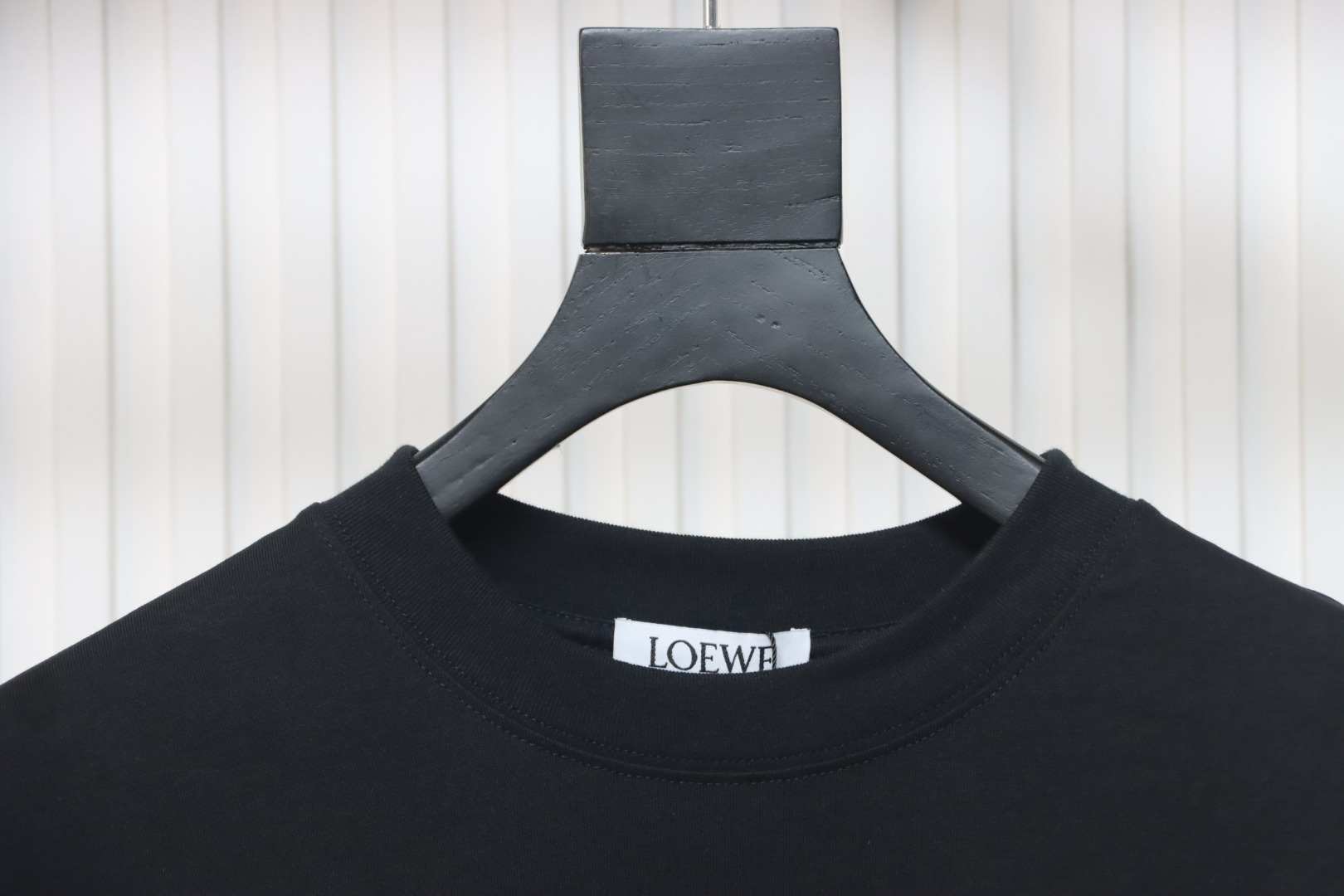 Loewe 25ss Irregular LOGO T-Shirt Black
